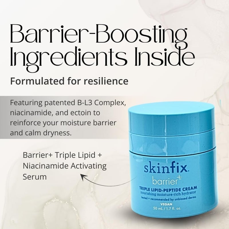Skinfix The Barrier Bundle Set - Moisturizing, Gel Cleanser, Serum - Image 3